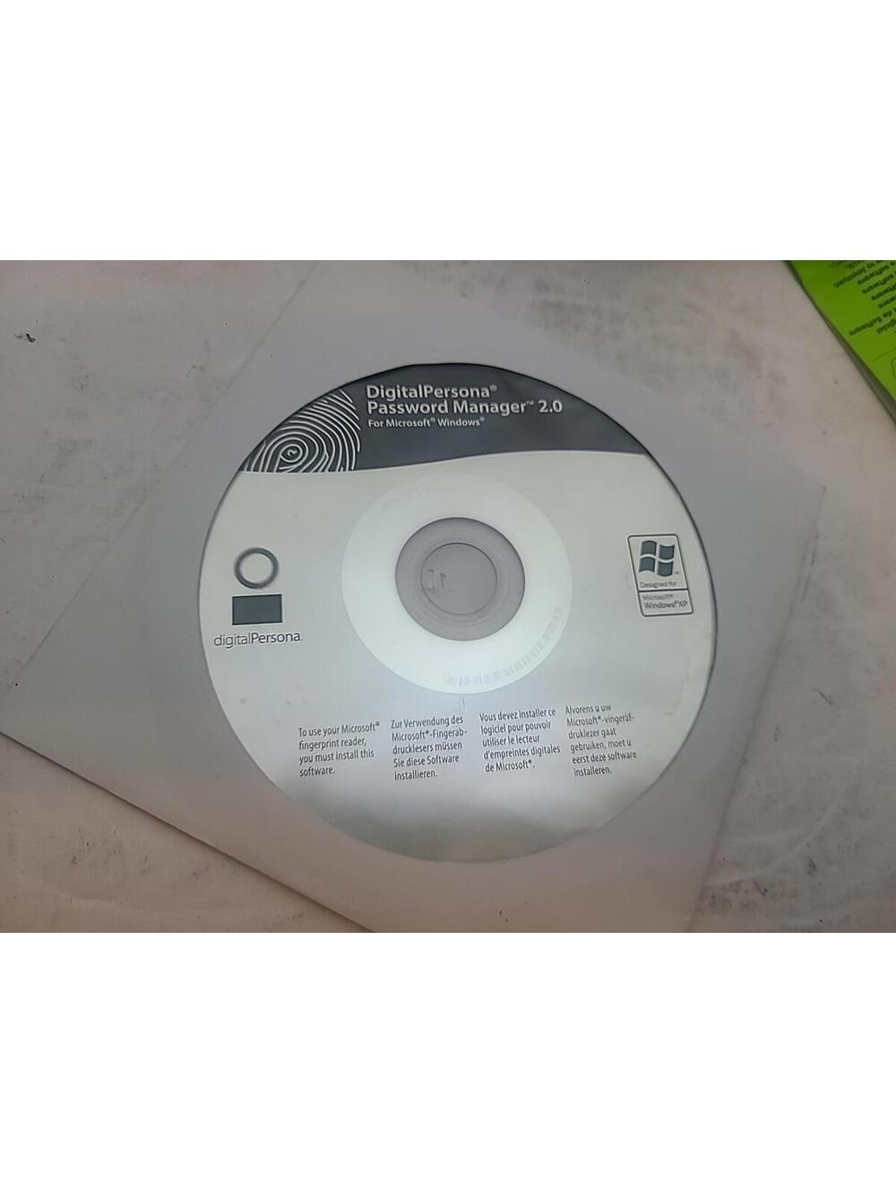 Microsoft Fingerprint Reader Windows With Software Start Up Guide Model 1033 New - Picture 6 of 10